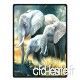 YISUMEI – Plaid – Elephant Art on Aztec  Couvre-lit pour lit ou canapé  Coton mélangé  Color1  80 x 120 cm - B07KWXG2NF